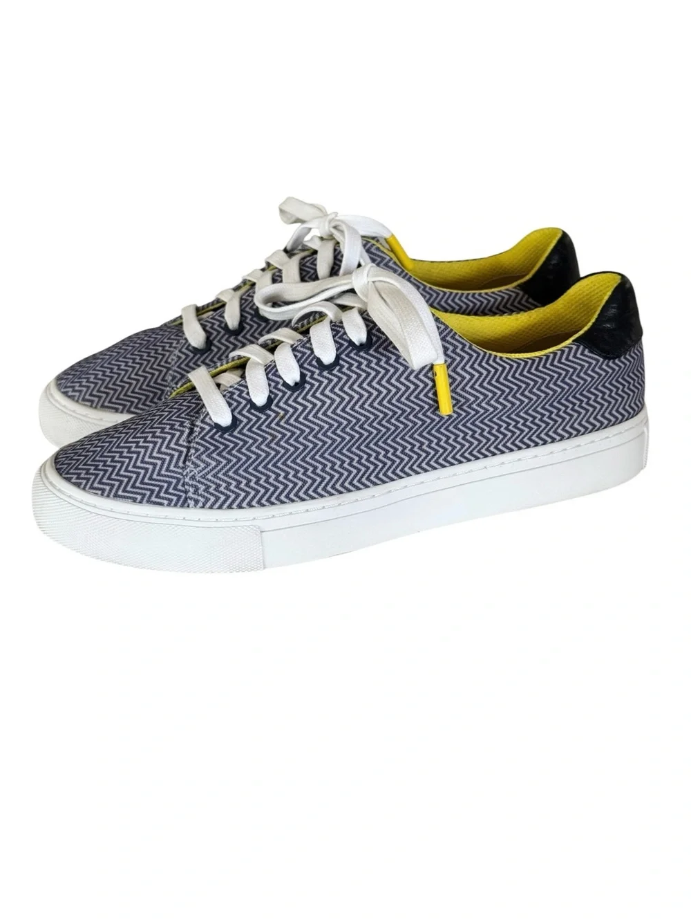 Tory Sport Herringbone Low Rise Sneakers Size 8